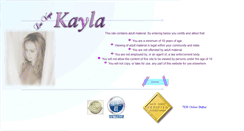 Desktop Screenshot of kaylakat.com